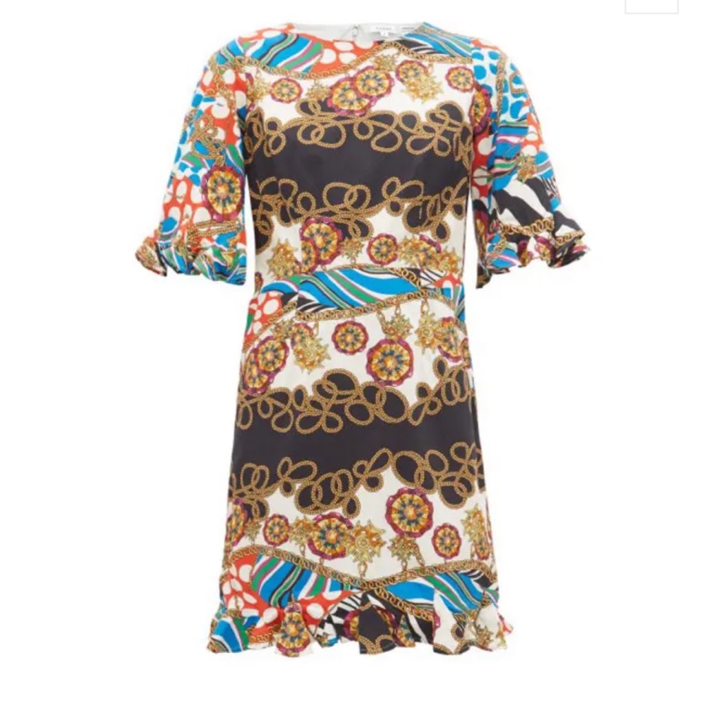 Rhode Hailey Chain Print Dress